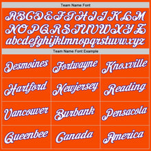 Загрузить изображение в средство просмотра галереи, Custom Orange White-Purple Performance T-Shirt