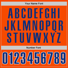 Загрузить изображение в средство просмотра галереи, Custom Orange Royal-White Performance T-Shirt