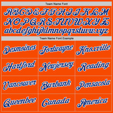 Загрузить изображение в средство просмотра галереи, Custom Orange Royal-White Performance T-Shirt