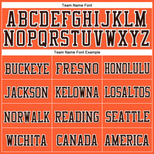 Загрузить изображение в средство просмотра галереи, Custom Orange Brown-White Stitched Cuffed Knit Hat