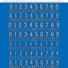 Загрузить изображение в средство просмотра галереи, Custom Panther Blue Light Gray-Black Mesh Authentic Football Jersey