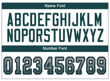 Charger l'image dans la galerie, Custom Light Gray Midnight Green-Black Drift Fashion Football Jersey