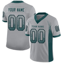 Charger l'image dans la galerie, Custom Light Gray Midnight Green-Black Drift Fashion Football Jersey