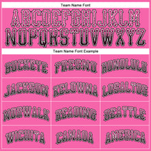 Load image into Gallery viewer, Custom Pink Black-White Authentic Drift Fashion Baseball Jersey