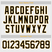 Charger l'image dans la galerie, Custom White Black-Gold Baseball Jersey