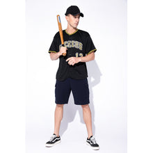 Загрузить изображение в средство просмотра галереи, Custom Black Gold-White Baseball Jersey