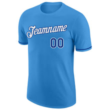 Загрузить изображение в средство просмотра галереи, Custom Powder Blue Royal-White Performance T-Shirt