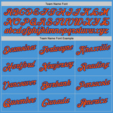 Загрузить изображение в средство просмотра галереи, Custom Powder Blue Orange-Royal Performance T-Shirt