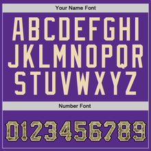 Загрузить изображение в средство просмотра галереи, Custom Stitched Purple Camo-Black Sports Pullover Sweatshirt Hoodie