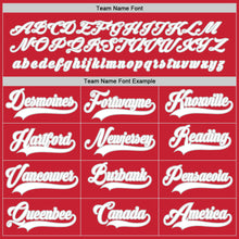 Charger l'image dans la galerie, Custom Red White-Gray Hockey Jersey