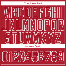 Load image into Gallery viewer, Custom Red Red-White Christmas 3D Performance T-Shirt