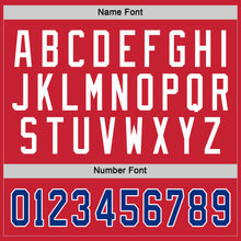 Charger l'image dans la galerie, Custom Red Royal-White Hockey Jersey