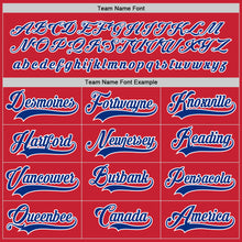 Charger l'image dans la galerie, Custom Red Royal-White Hockey Jersey