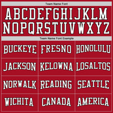 Charger l'image dans la galerie, Custom Stitched Red White-Black Sports Pullover Sweatshirt Hoodie