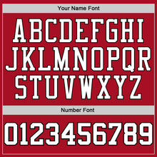 Charger l'image dans la galerie, Custom Stitched Red White-Black Sports Pullover Sweatshirt Hoodie