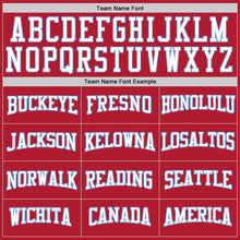 Charger l'image dans la galerie, Custom Stitched Red White Pinstripe White-Light Blue Sports Pullover Sweatshirt Hoodie