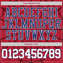 Charger l'image dans la galerie, Custom Stitched Red White-Royal 3D Pattern Design Spider Sports Pullover Sweatshirt Hoodie