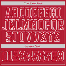 Charger l'image dans la galerie, Custom Stitched Red Red-Royal Sports Pullover Sweatshirt Hoodie