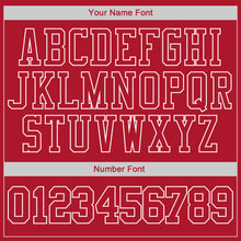 Charger l'image dans la galerie, Custom Stitched Red Red-White Sports Pullover Sweatshirt Hoodie