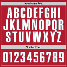 Charger l'image dans la galerie, Custom Stitched Red White-Gray Sports Pullover Sweatshirt Hoodie