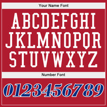 Load image into Gallery viewer, Custom Stitched Red Royal-White Sports Pullover Sweatshirt Hoodie