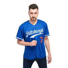 Charger l'image dans la galerie, Custom Royal White-Red Authentic Baseball Jersey