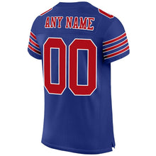 Загрузить изображение в средство просмотра галереи, Custom Royal Red-White Mesh Authentic Football Jersey