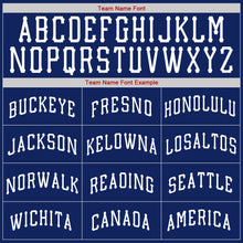 Загрузить изображение в средство просмотра галереи, Custom Royal White-Red Authentic Baseball Jersey