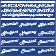 Загрузить изображение в средство просмотра галереи, Custom Stitched Royal White-Light Blue Sports Pullover Sweatshirt Hoodie