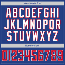 Load image into Gallery viewer, Custom Stitched Royal Red-White Sports Pullover Sweatshirt Hoodie