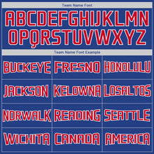 Load image into Gallery viewer, Custom Stitched Royal Red-White Sports Pullover Sweatshirt Hoodie