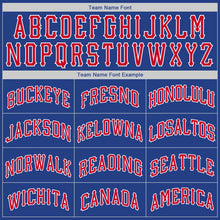 Load image into Gallery viewer, Custom Stitched Royal Red-White Sports Pullover Sweatshirt Hoodie