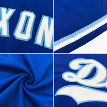 Загрузить изображение в средство просмотра галереи, Custom Royal White-Red Authentic American Flag Fashion Baseball Jersey