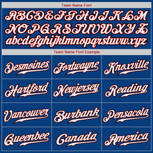 Загрузить изображение в средство просмотра галереи, Custom Royal White-Red Authentic Baseball Jersey