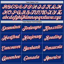 Загрузить изображение в средство просмотра галереи, Custom Royal White-Red Authentic Baseball Jersey