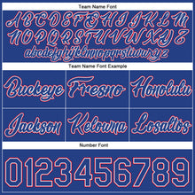 Charger l'image dans la galerie, Custom Royal Royal-Red Authentic Throwback Basketball Shorts