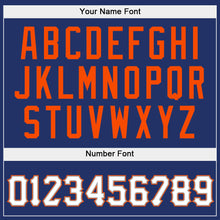 Загрузить изображение в средство просмотра галереи, Custom Stitched Royal White-Orange Sports Pullover Sweatshirt Hoodie