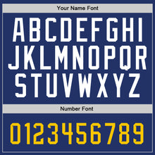 Load image into Gallery viewer, Custom Stitched Royal Gold-White Sports Pullover Sweatshirt Hoodie