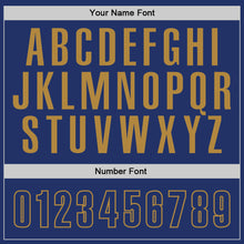 Загрузить изображение в средство просмотра галереи, Custom Stitched Royal Royal-Old Gold Sports Pullover Sweatshirt Hoodie