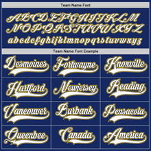 Laden Sie das Bild in den Galerie-Viewer, Custom Royal White-Navy Hockey Jersey