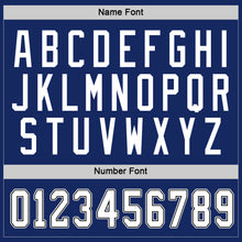 Laden Sie das Bild in den Galerie-Viewer, Custom Royal White-Black Hockey Jersey