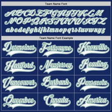 Laden Sie das Bild in den Galerie-Viewer, Custom Royal White-Kelly Green Hockey Jersey