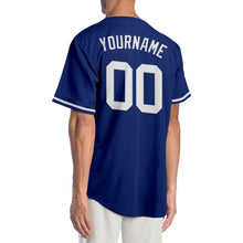 Load image into Gallery viewer, Custom Royal White-Red Authentic Baseball Jersey