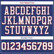 Load image into Gallery viewer, Custom Stitched Royal White-Red 3D American Flag Fashion Sports Pullover Sweatshirt Hoodie