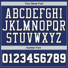 Загрузить изображение в средство просмотра галереи, Custom Stitched Royal White Pinstripe White-Black Sports Pullover Sweatshirt Hoodie