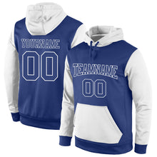 Загрузить изображение в средство просмотра галереи, Custom Stitched Royal Royal-White Sports Pullover Sweatshirt Hoodie