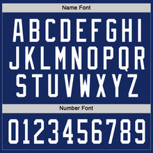 Charger l'image dans la galerie, Custom Royal White Hockey Jersey