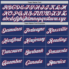 Load image into Gallery viewer, Custom Stitched Royal White-Red Sports Pullover Sweatshirt Hoodie