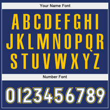 Загрузить изображение в средство просмотра галереи, Custom Stitched Royal White-Gold Sports Pullover Sweatshirt Hoodie