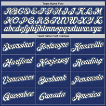 Загрузить изображение в средство просмотра галереи, Custom Stitched Royal White-Light Blue Sports Pullover Sweatshirt Hoodie